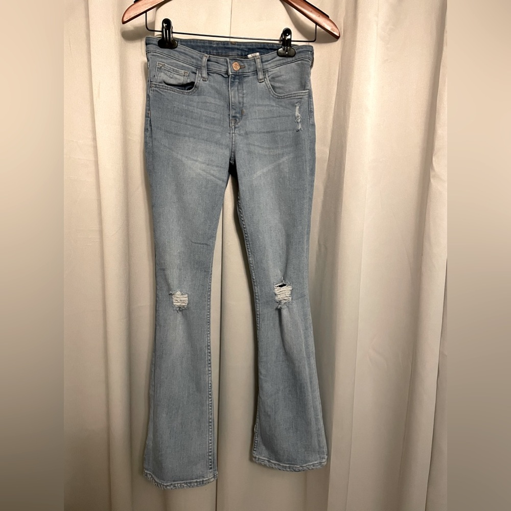 H&M youth size 12/13 distressed jeans